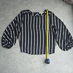 LOFT Striped Blouse